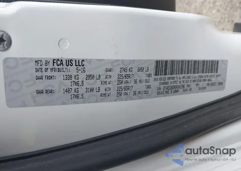 2016 Dodge Grand Caravan Se Plus from USA, damaged, VIN 2C4RDGBG8GR341208